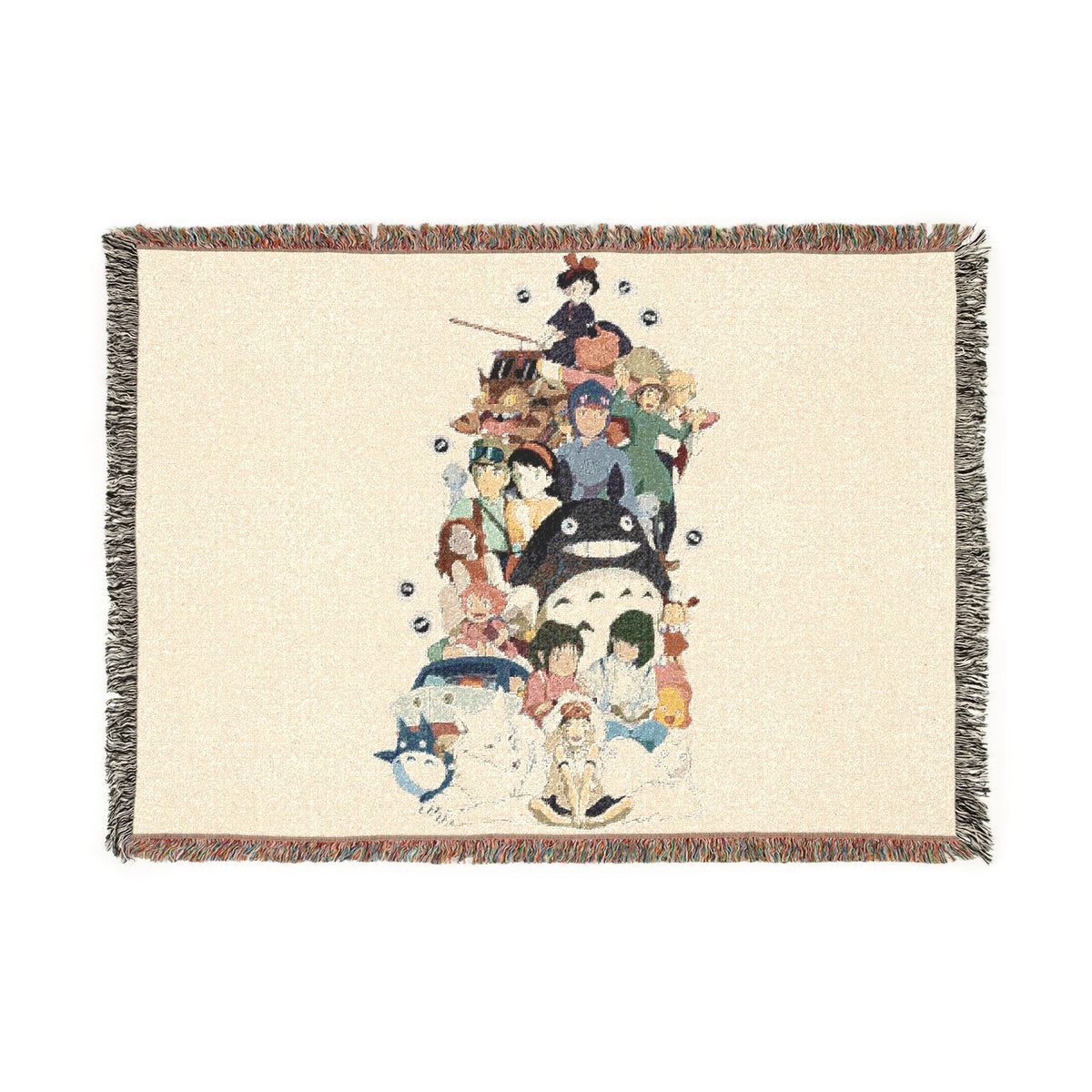 Woven Ghibli Blanket